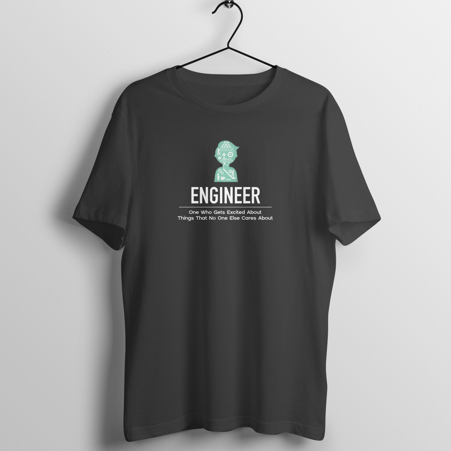 "Engineer" - UNISEX HALF SLEEVE T-SHIRT (91C19)