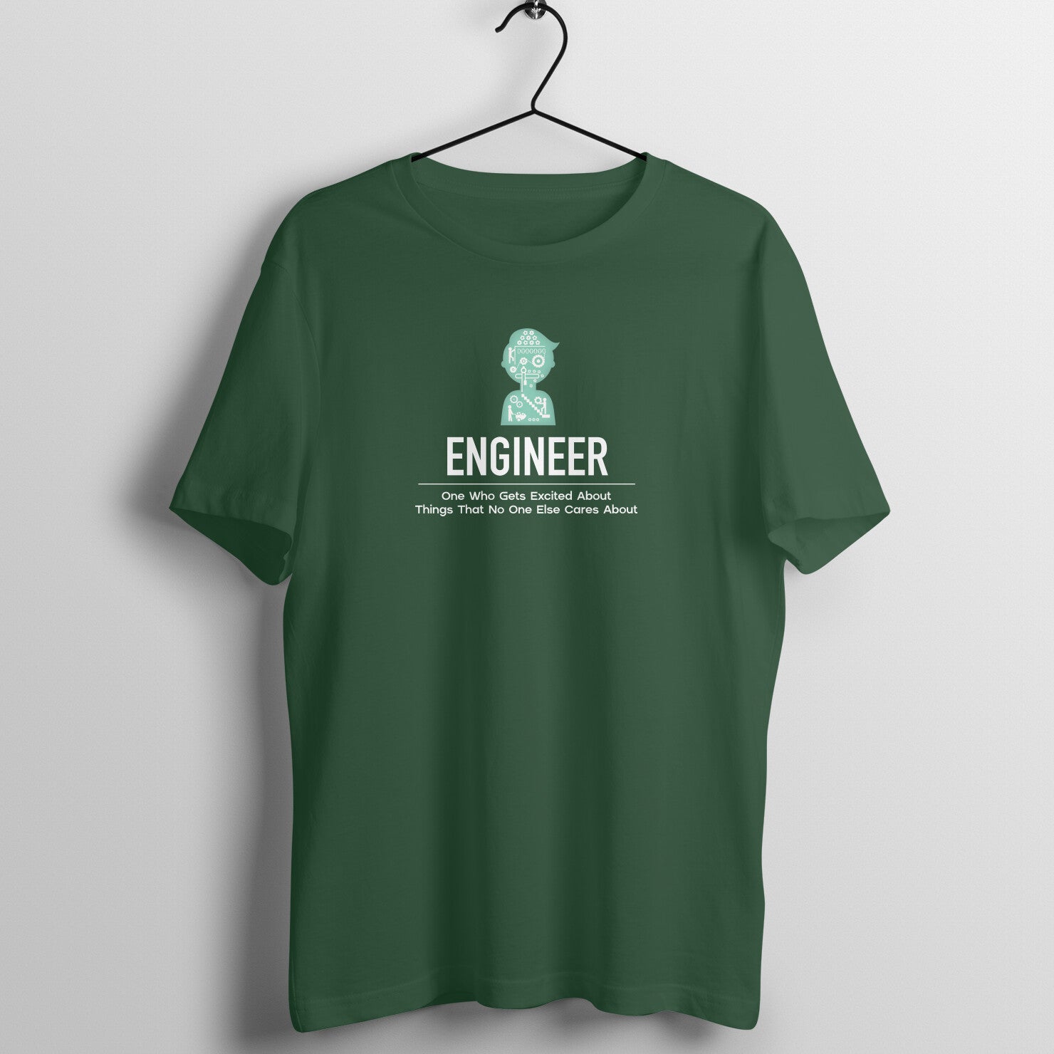 "Engineer" - UNISEX HALF SLEEVE T-SHIRT (91C19)