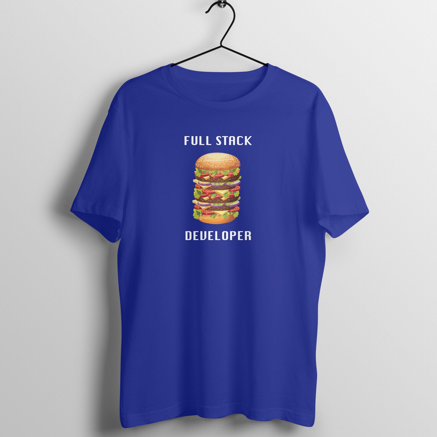 "Full Stack Developer" - UNISEX HALF SLEEVE T-SHIRT (91C30)