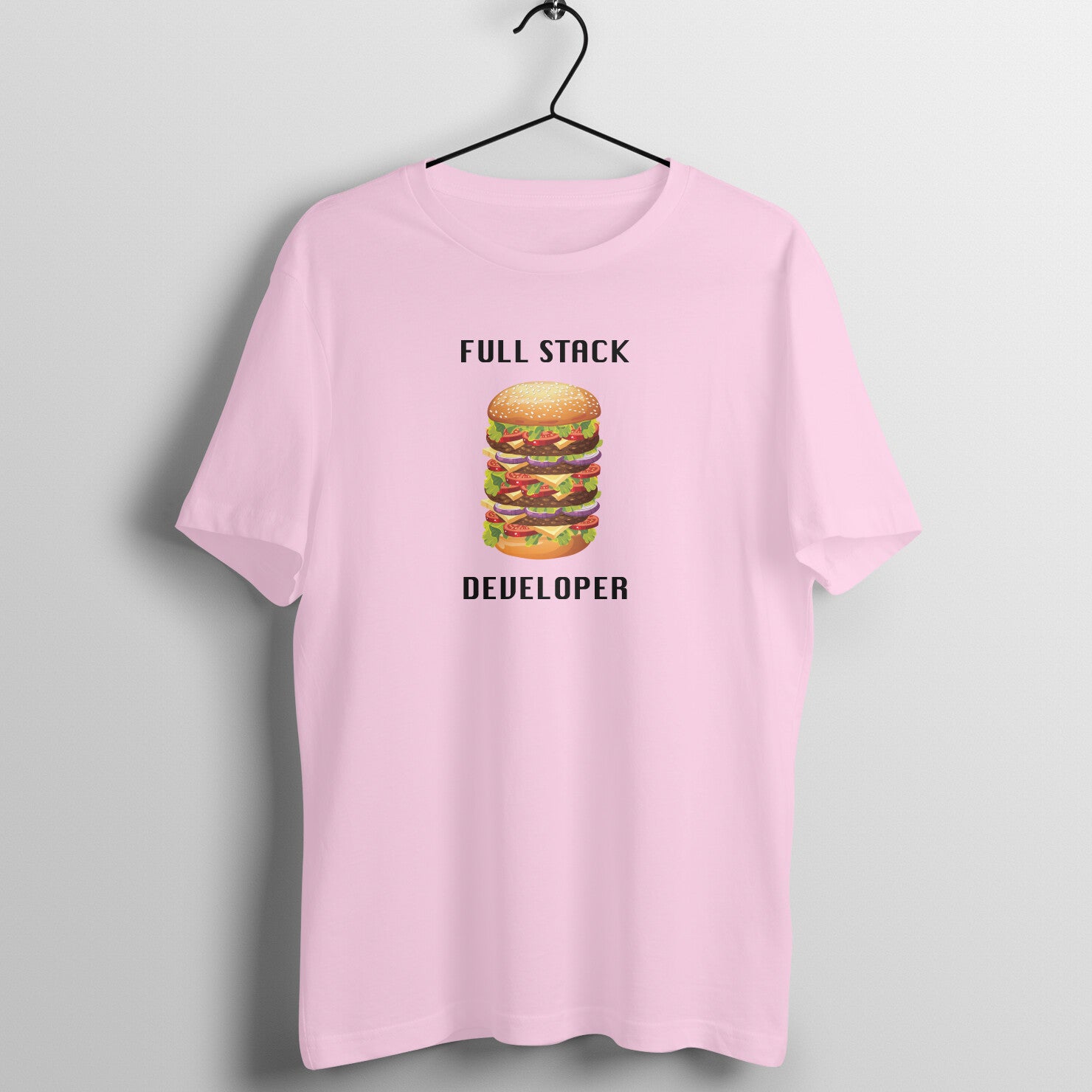 "Full Stack Developer" - UNISEX HALF SLEEVE T-SHIRT (91C30)