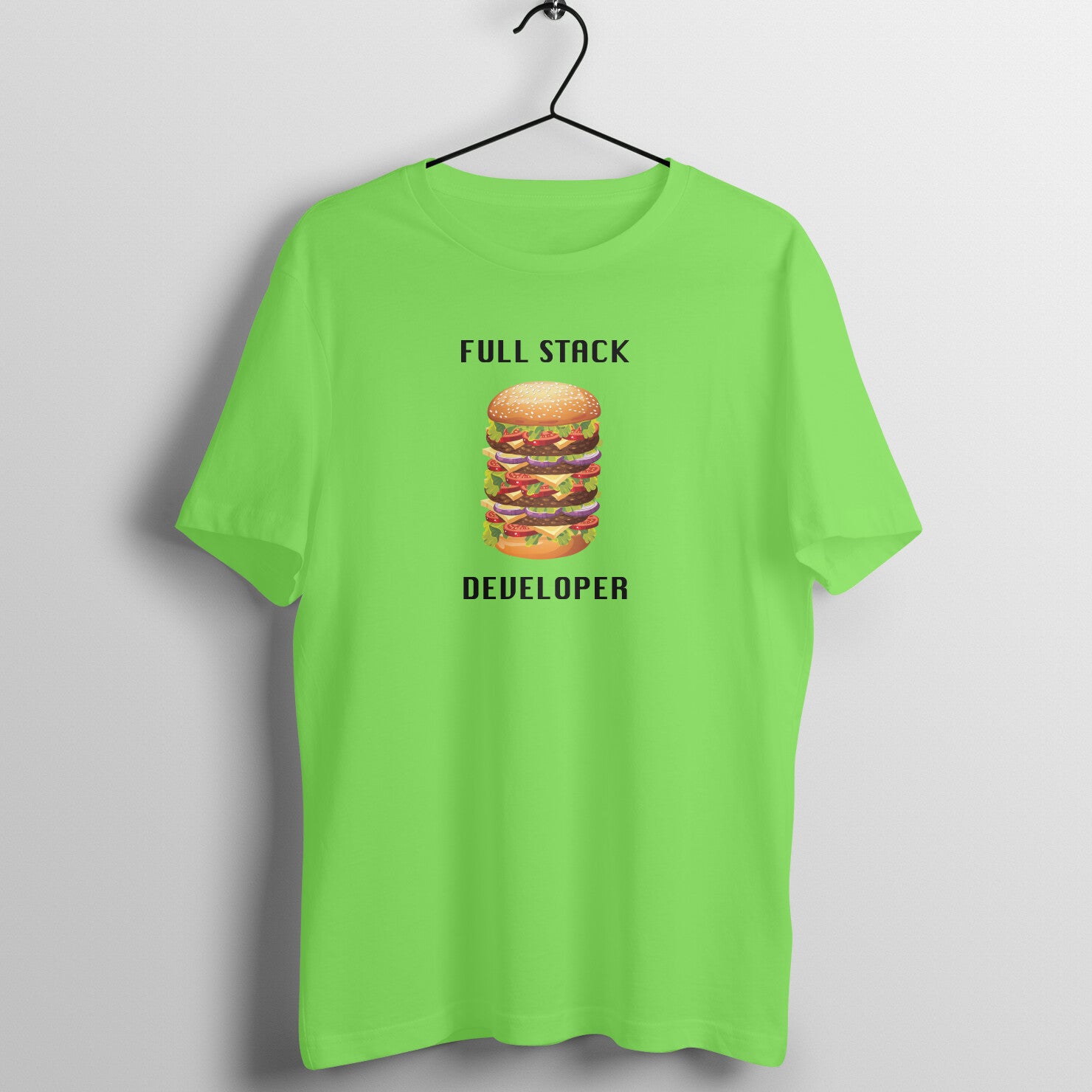 "Full Stack Developer" - UNISEX HALF SLEEVE T-SHIRT (91C30)