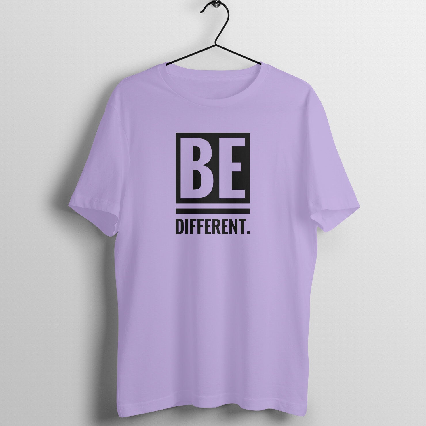 "Be Different" - UNISEX HALF SLEEVE T-SHIRT (91C38)