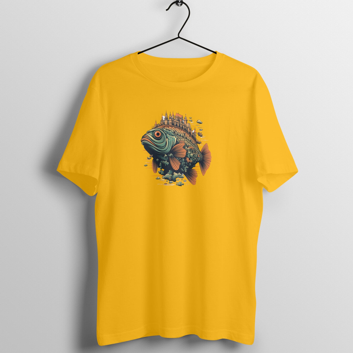 "Imagination has no boundary" - UNISEX HALF SLEEVE T-SHIRT (91C51)