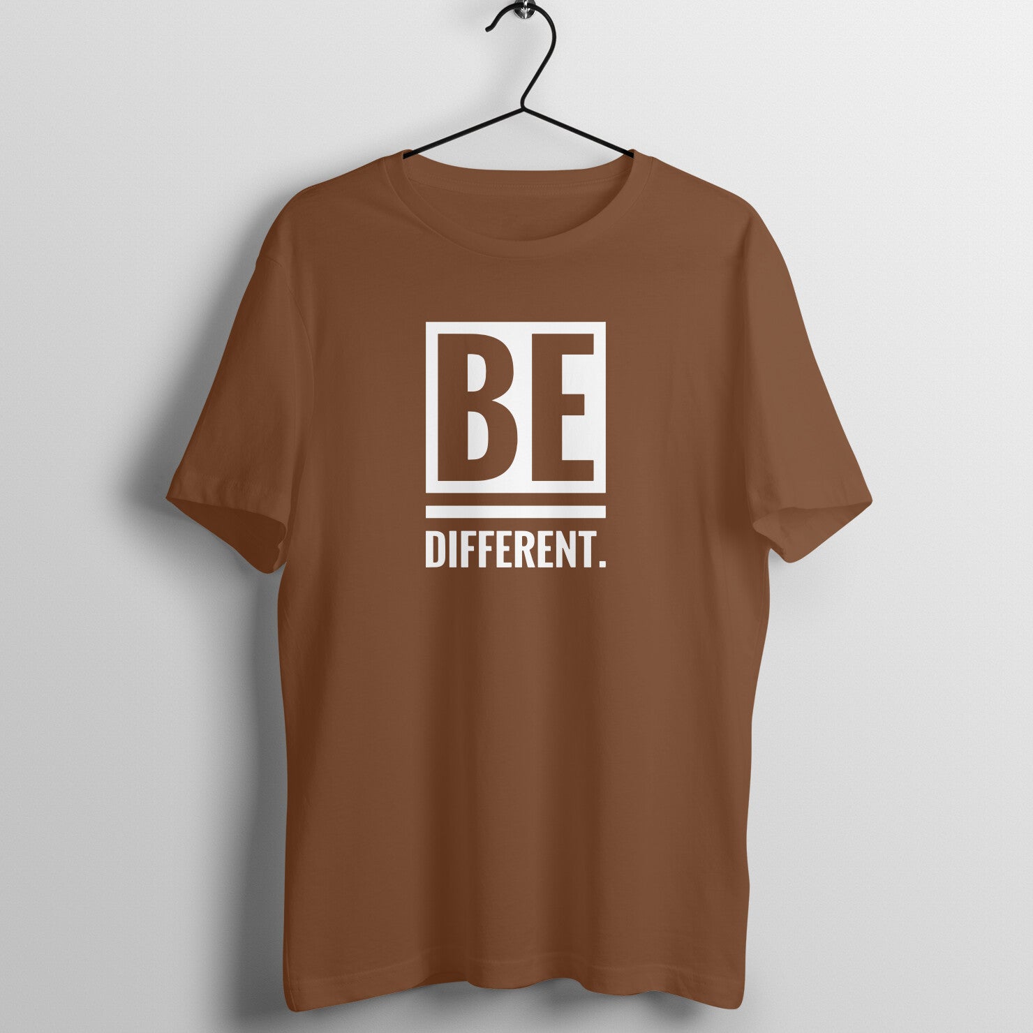 "Be Different" - UNISEX HALF SLEEVE T-SHIRT (91C38)