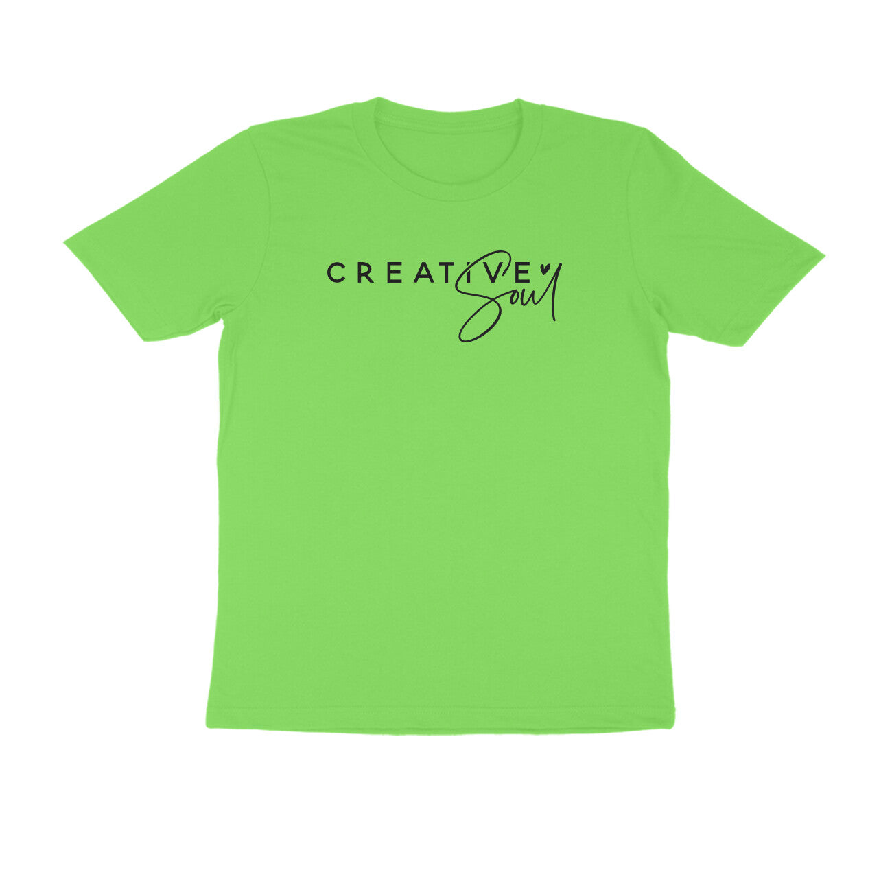 "Creative Soul" - UNISEX HALF SLEEVE T-SHIRT (91C77)