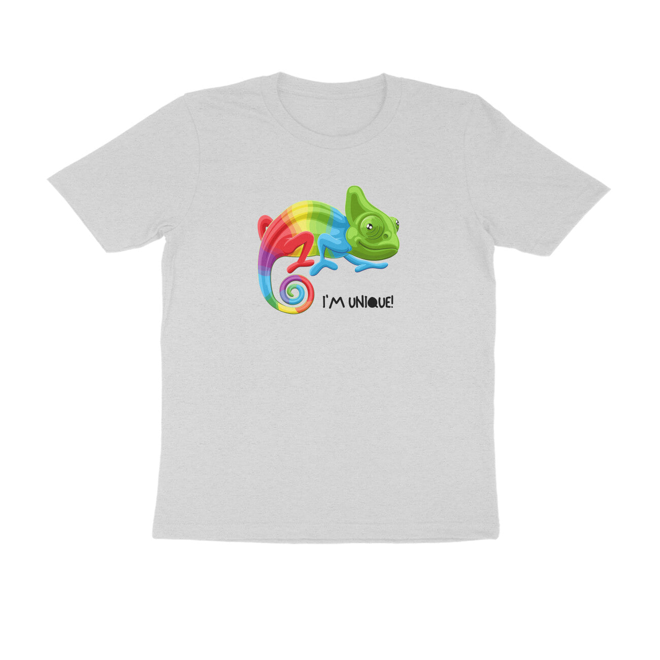 "I am Unique" - UNISEX HALF SLEEVE T-SHIRT (91C110)