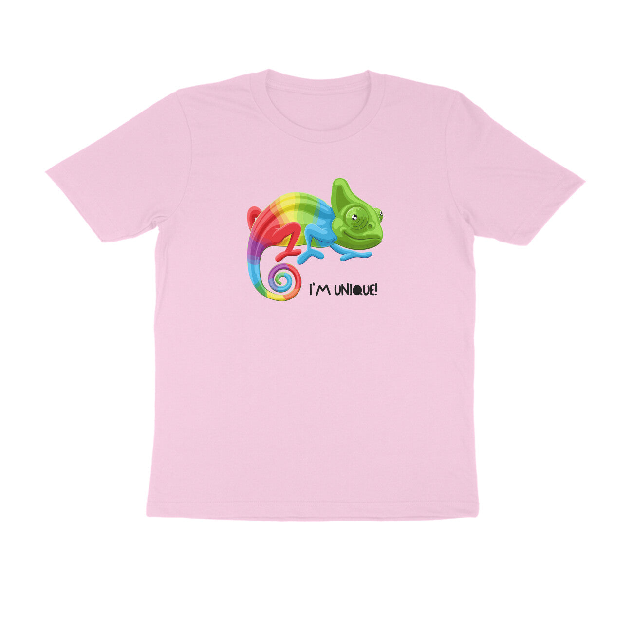 "I am Unique" - UNISEX HALF SLEEVE T-SHIRT (91C110)