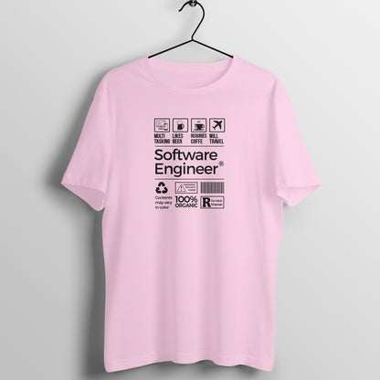 &quot;Software Engineer&quot; - UNISEX HALF SLEEVE T-SHIRT (91C13)