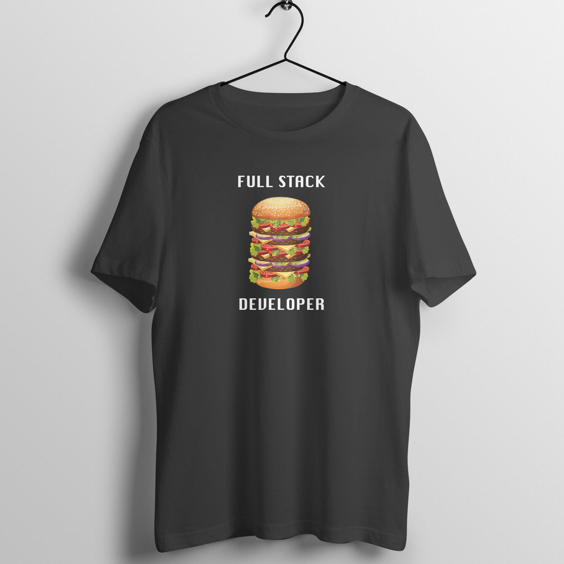 &quot;Full Stack Developer&quot; - UNISEX HALF SLEEVE T-SHIRT (91C30)