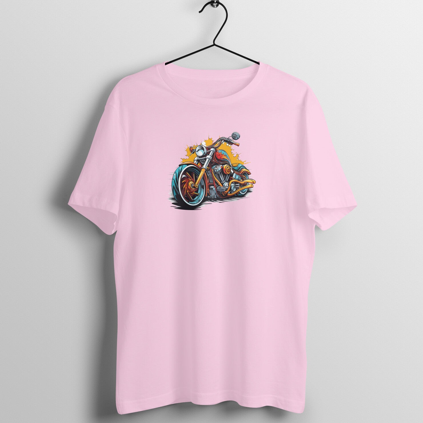 &quot;Bike Lover&quot; - UNISEX HALF SLEEVE T-SHIRT (91C50)