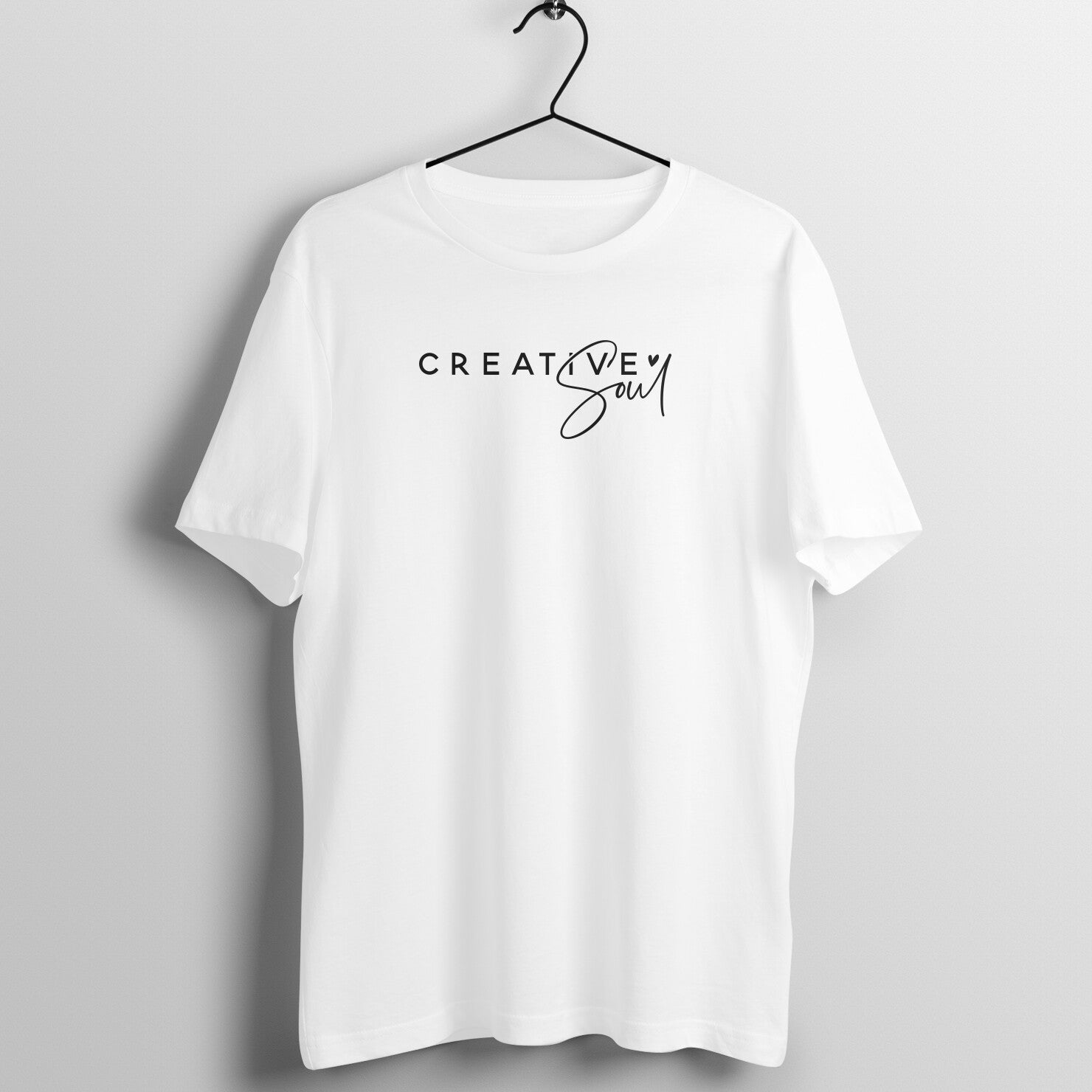 &quot;Creative Soul&quot; - UNISEX HALF SLEEVE T-SHIRT (91C77)