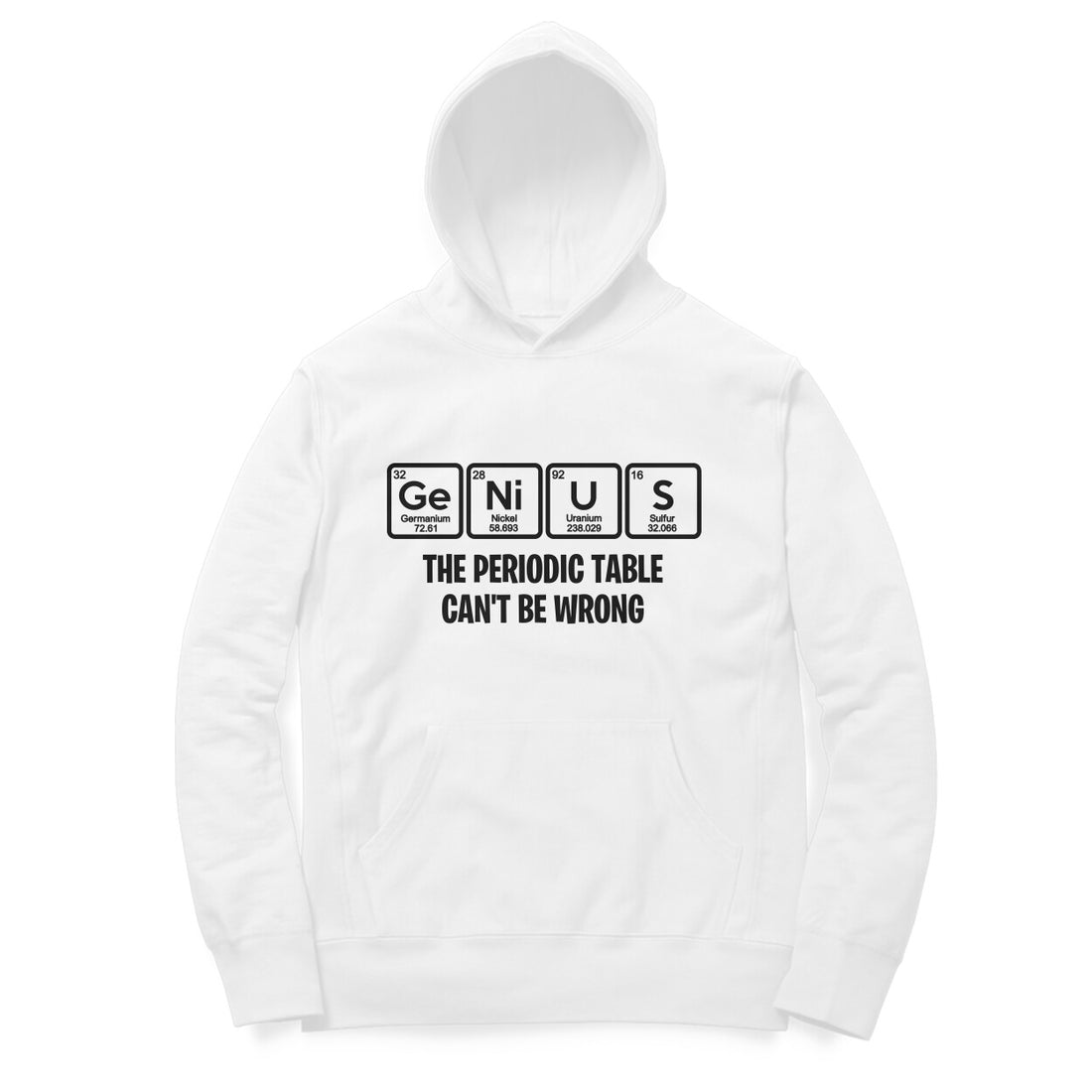 “Genius“ - UNISEX HOODIE (91H06)