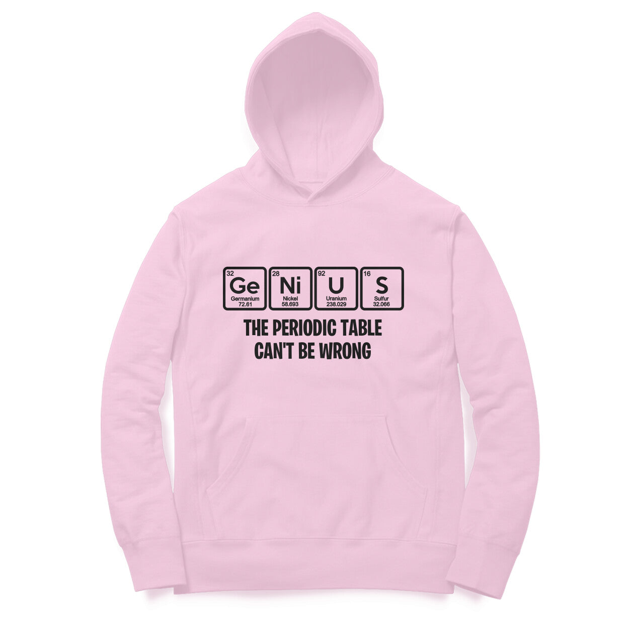 “Genius“ - UNISEX HOODIE (91H06)