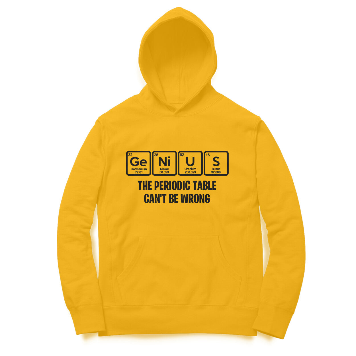 “Genius“ - UNISEX HOODIE (91H06)