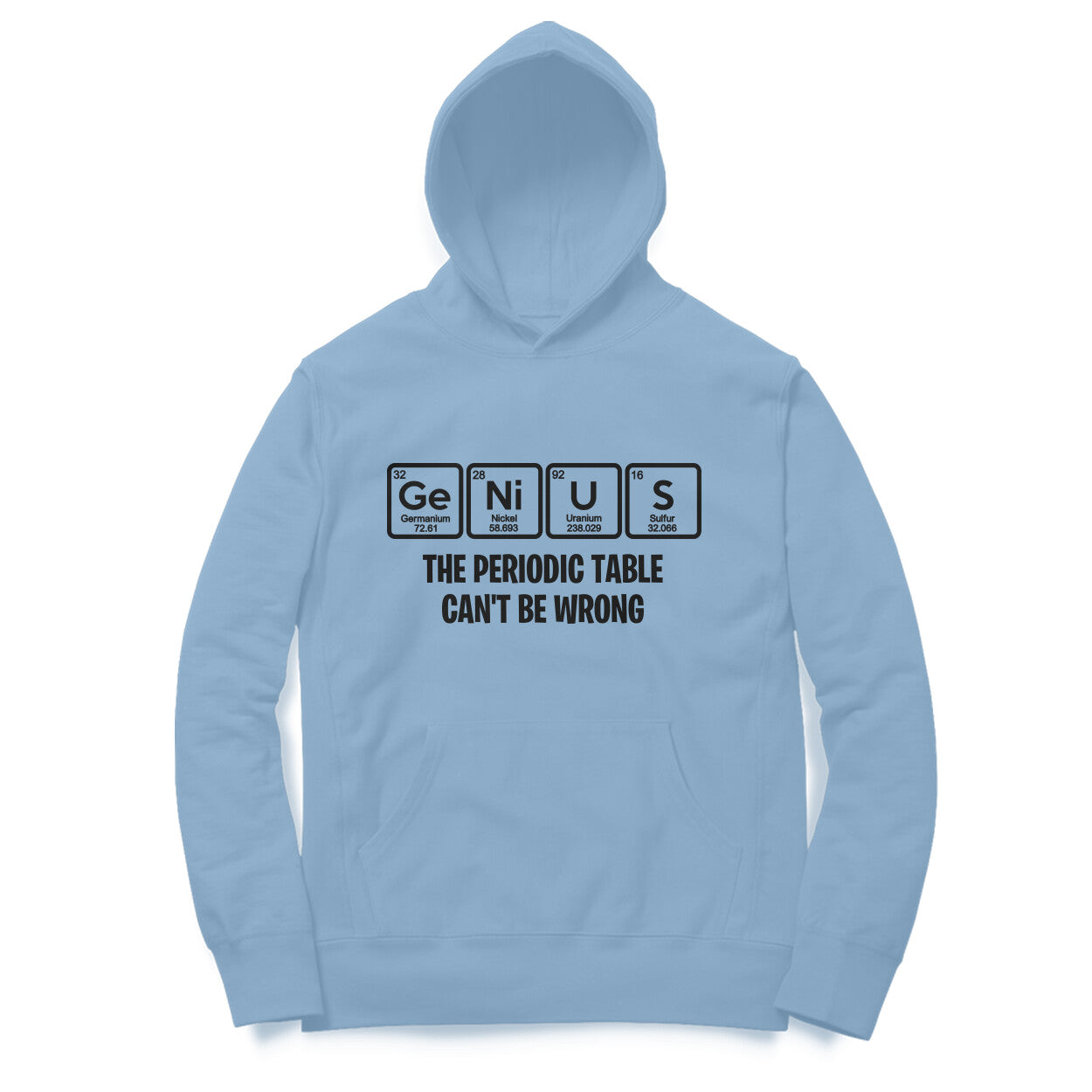 “Genius“ - UNISEX HOODIE (91H06)