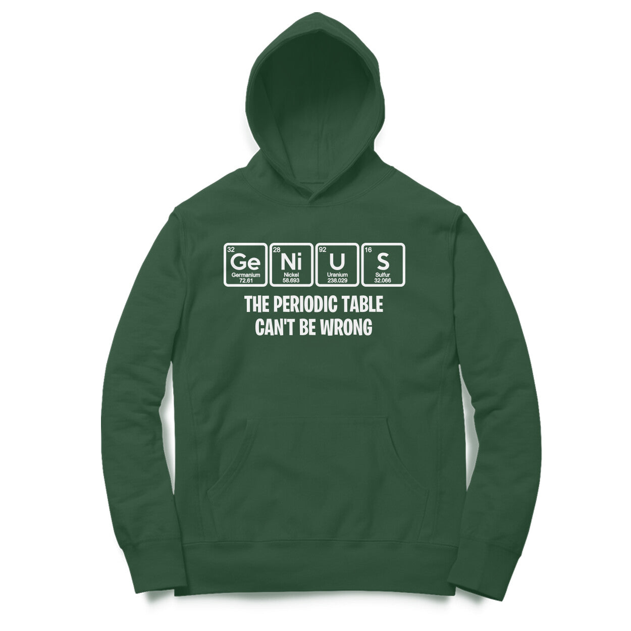 “Genius“ - UNISEX HOODIE (91H06)