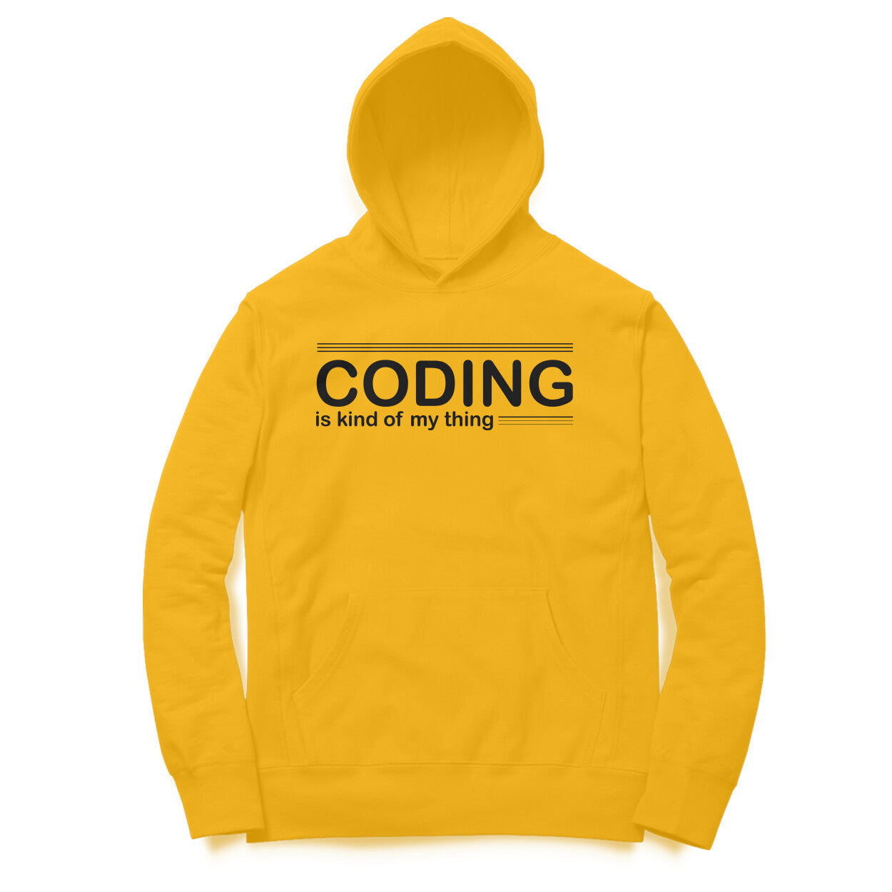 “Coding is kind of my thing“ - UNISEX HOODIE (91H07)