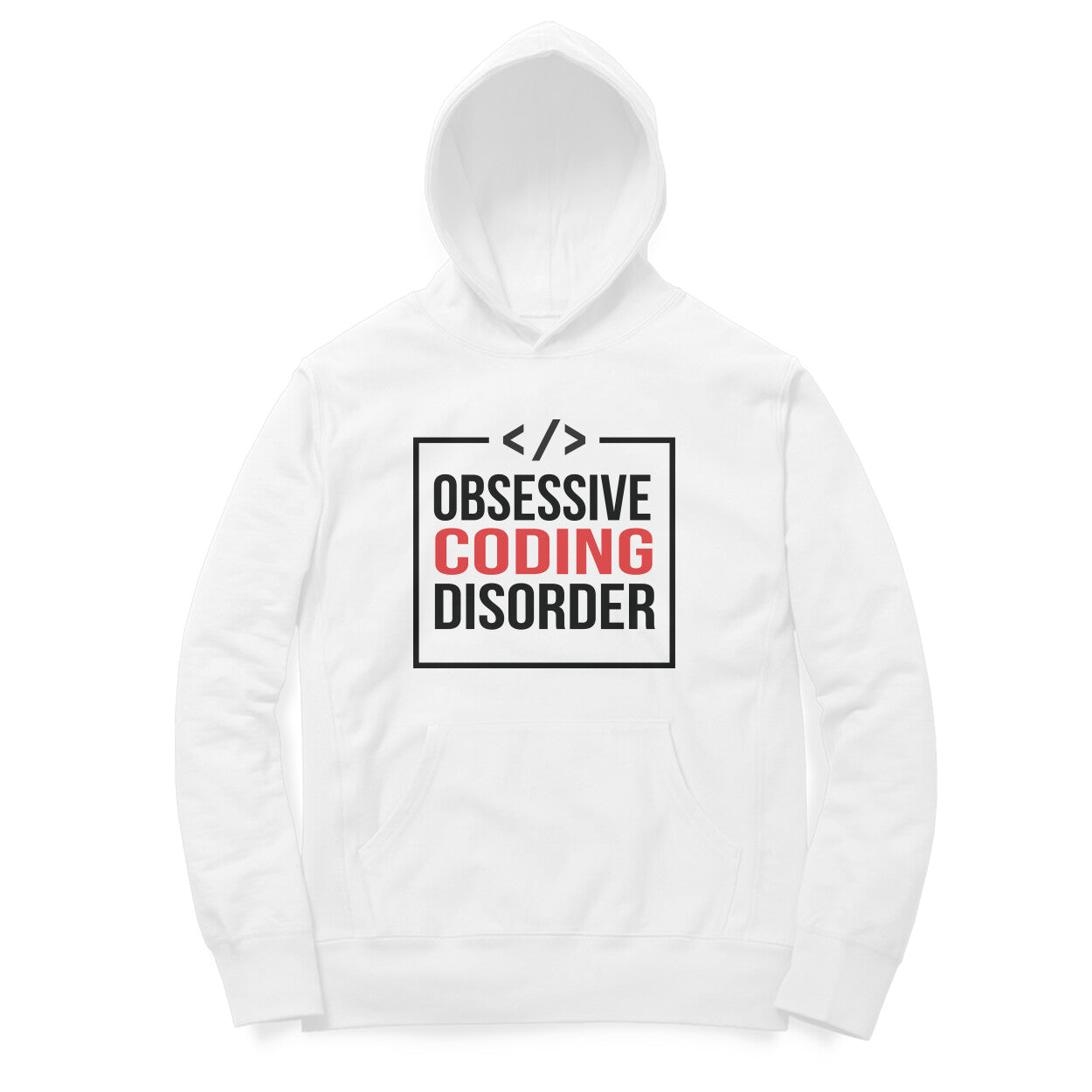 “Obsessive Coding Disorder“ - UNISEX HOODIE (91H04)