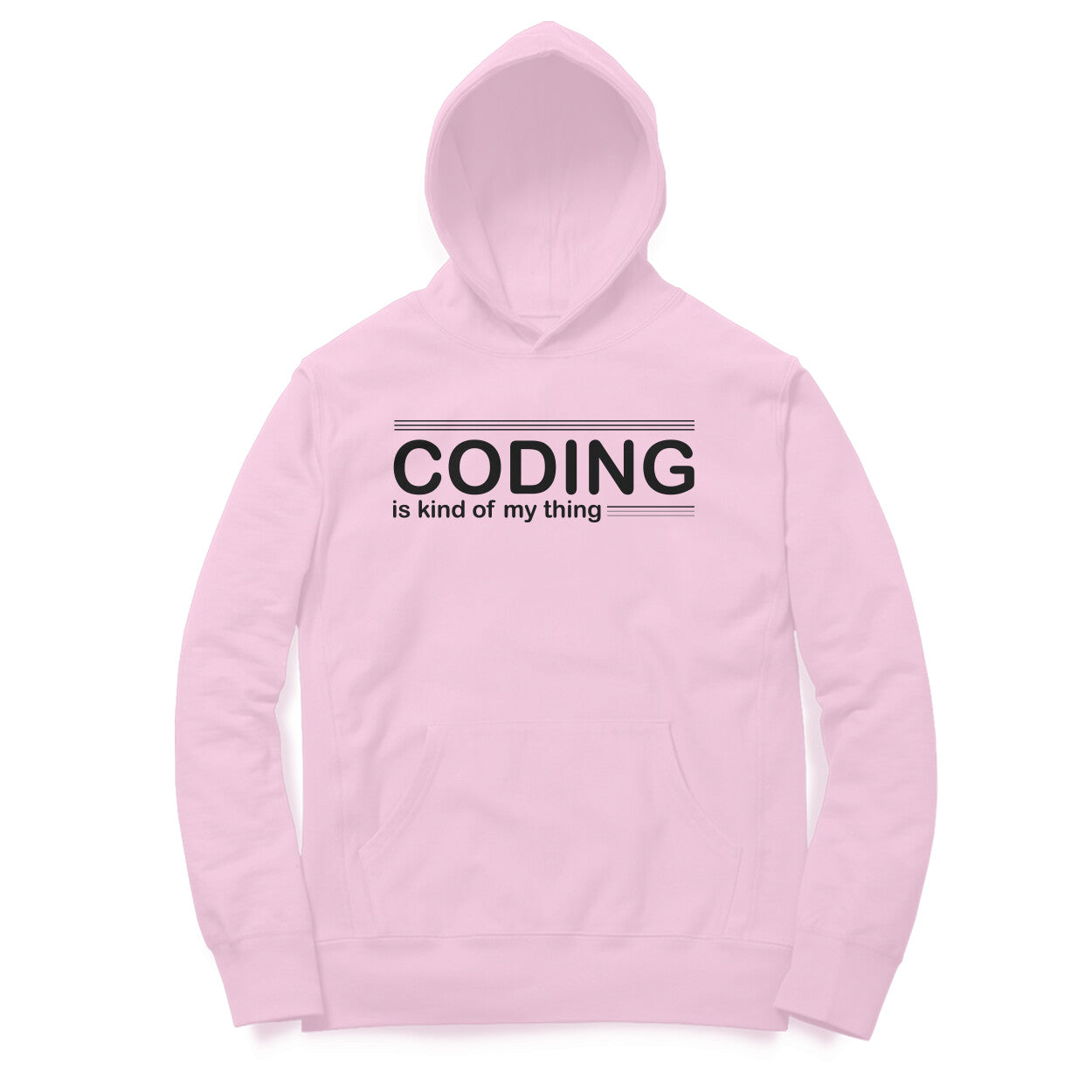 “Coding is kind of my thing“ - UNISEX HOODIE (91H13)