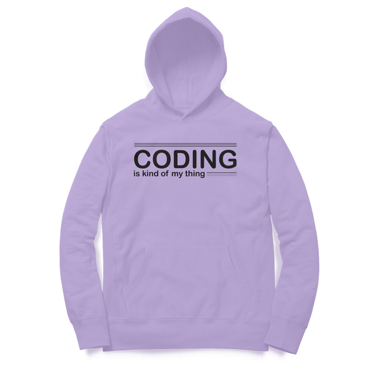 “Coding is kind of my thing“ - UNISEX HOODIE (91H13)