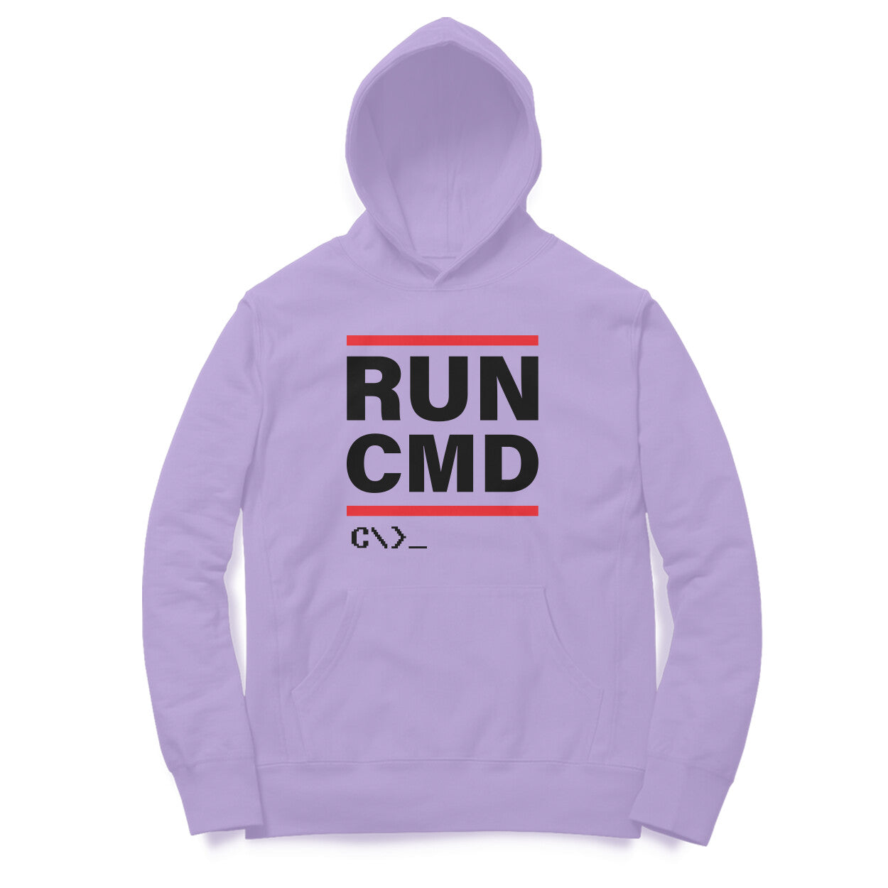 “Run CMD“ - UNISEX HOODIE (91H14)