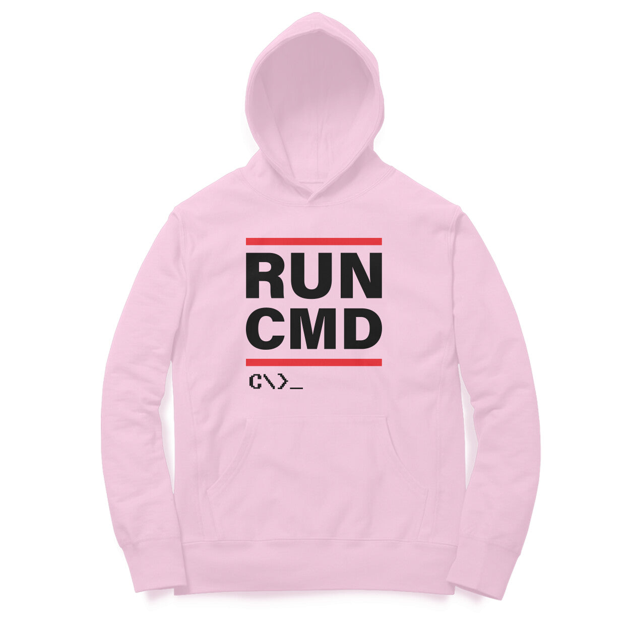 “Run CMD“ - UNISEX HOODIE (91H14)