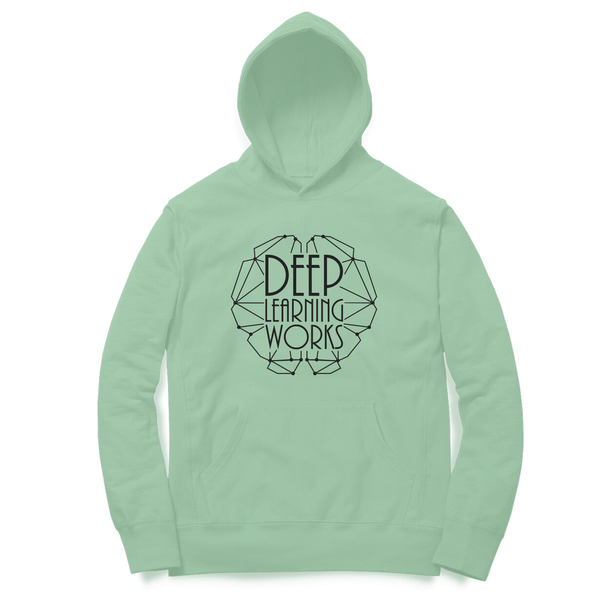 “Deep Learning Works“ - UNISEX HOODIE (91H16)