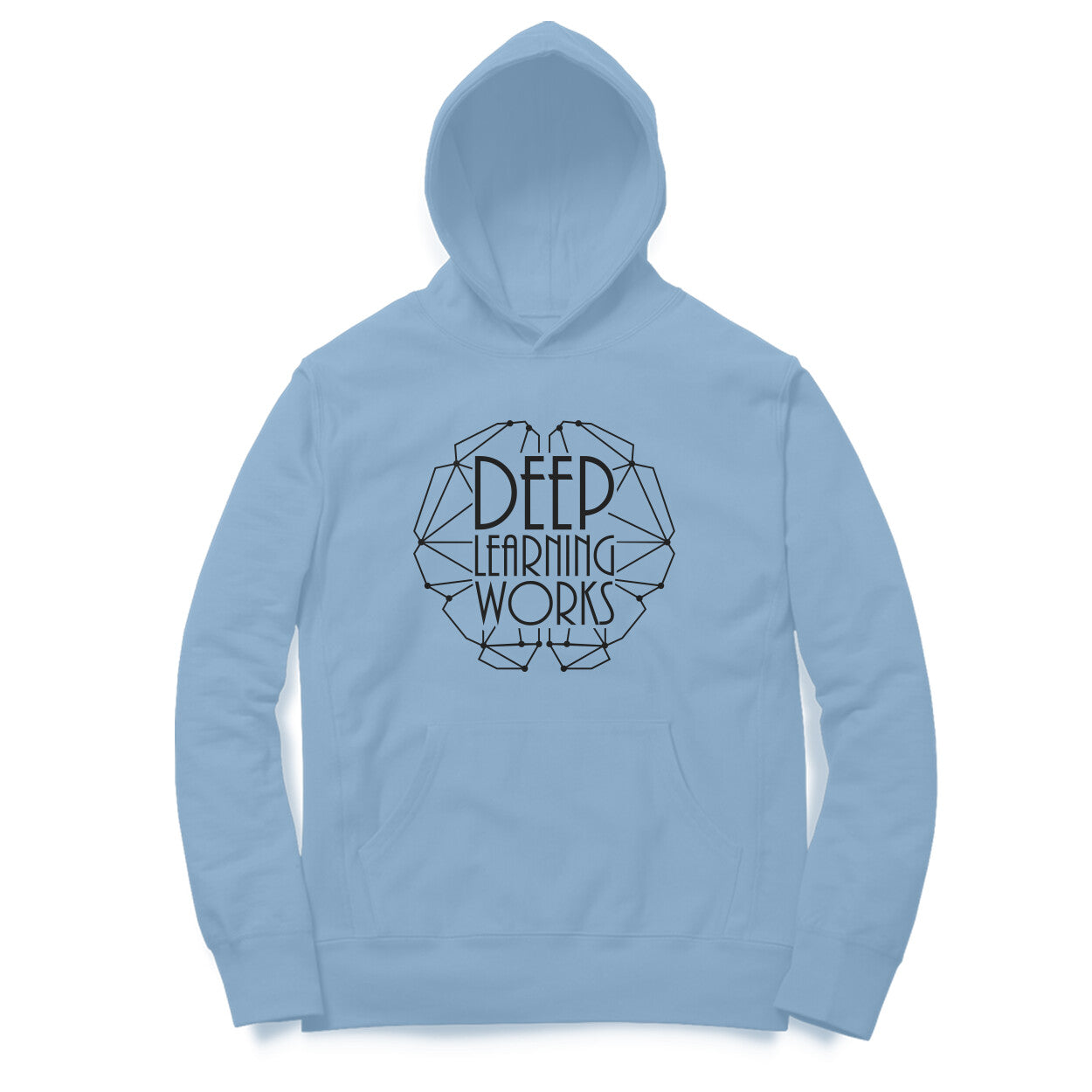 “Deep Learning Works“ - UNISEX HOODIE (91H16)